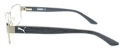 3-PUMA PU0025O 003 Men's Eyeglasses Frames 54-20-140 Silver / Gray-889652003986-IKSpecs