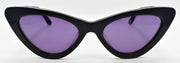 2-Juicy Couture JU607/S 807IR Women's Sunglasses Cat Eye Black / Gray-716736164892-IKSpecs