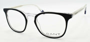 1-GANT GA3164 005 Men's Eyeglasses Frames 49-19-140 Black / Clear-664689917082-IKSpecs