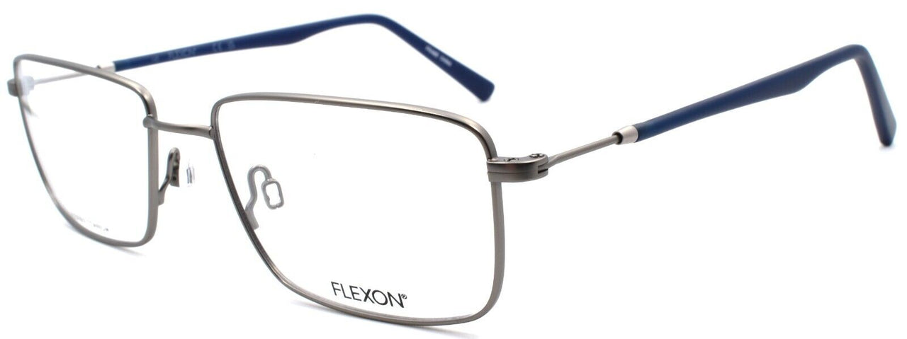 1-Flexon H6013 035 Men's Eyeglasses 56-18-145 Light Gunmetal Flexible Titanium-886895450096-IKSpecs