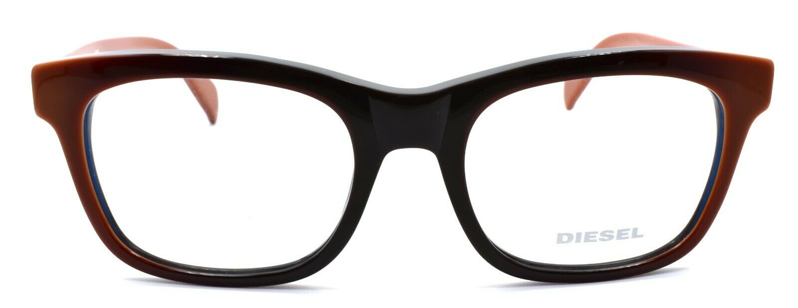2-Diesel DL5079 050 Unisex Eyeglasses Frames 53-19-145 Brown Gradient-664689614110-IKSpecs