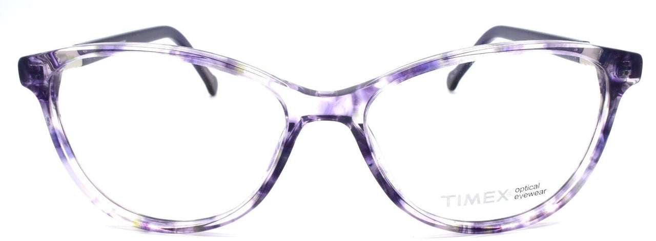 2-Timex 9:18 AM Women's Eyeglasses Frames Large 56-16-145 Water Lily Lilac-715317151887-IKSpecs