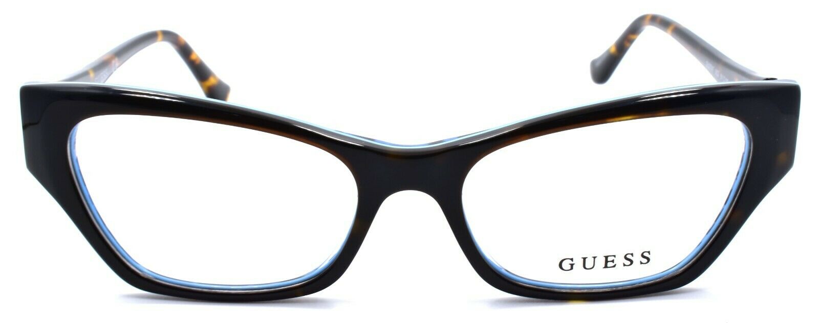 2-GUESS GU2747 052 Women's Eyeglasses Frames Cat-eye 51-16-140 Dark Havana-889214111340-IKSpecs