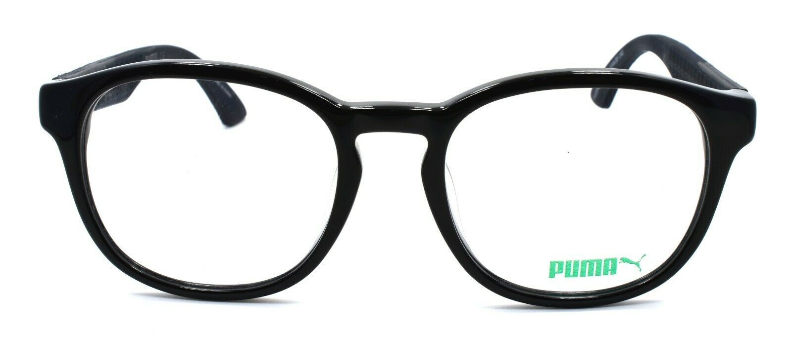 2-PUMA PU0043OA 008 Unisex Eyeglasses Frames 53-20-140 Black w/ Suede-889652015231-IKSpecs