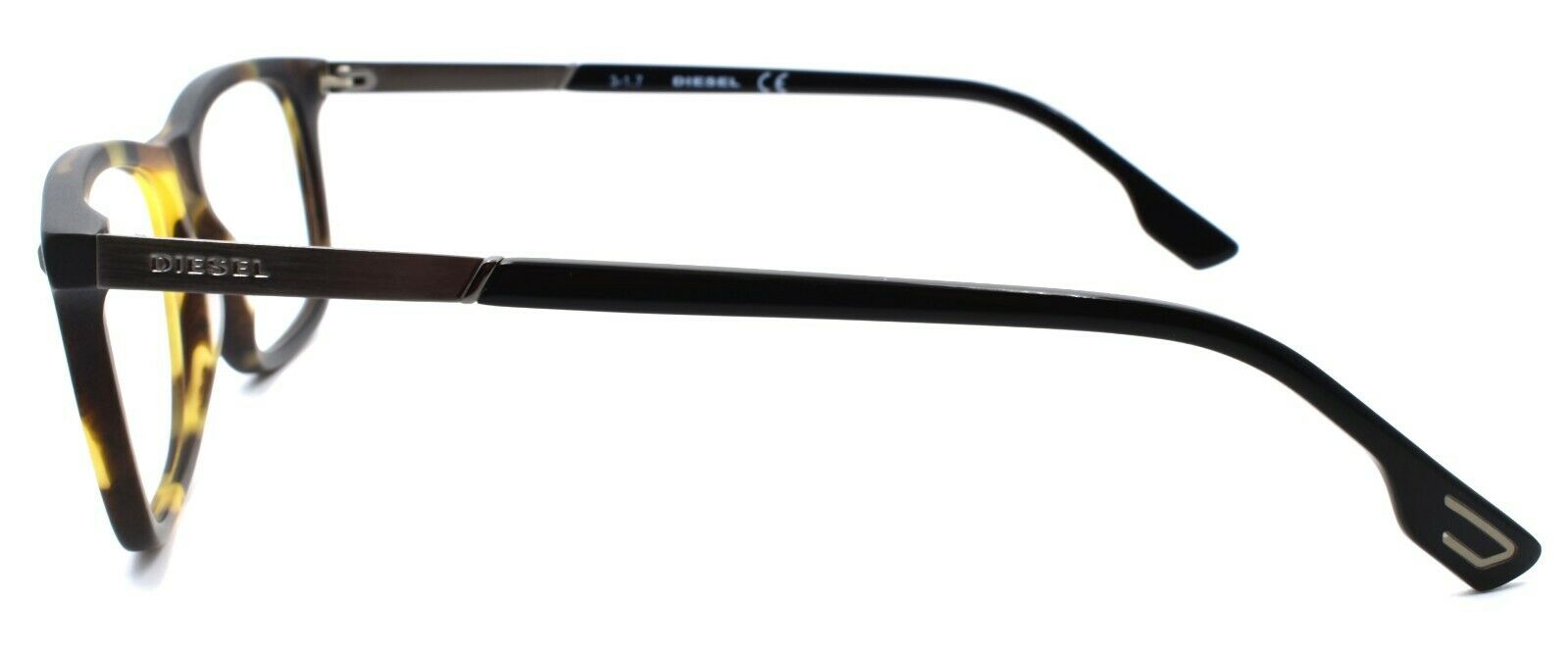 3-Diesel DL5199 055 Men's Eyeglasses Frames 53-15-145 Matte Havana-664689765249-IKSpecs