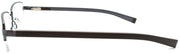 3-Nautica N7309 210 Men's Eyeglasses Frames Half-rim 54-18-140 Matte Brown-688940464108-IKSpecs