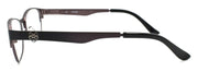 3-GUESS GU2398 BKGUN Women's Eyeglasses Frames 55-16-140 Black / Brown + CASE-715583997394-IKSpecs