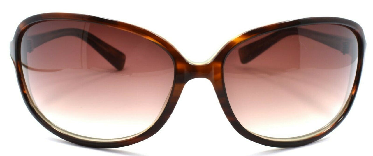2-Oliver Peoples BB H Women's Sunglasses Brown on Green / Brown Gradient JAPAN-Does not apply-IKSpecs