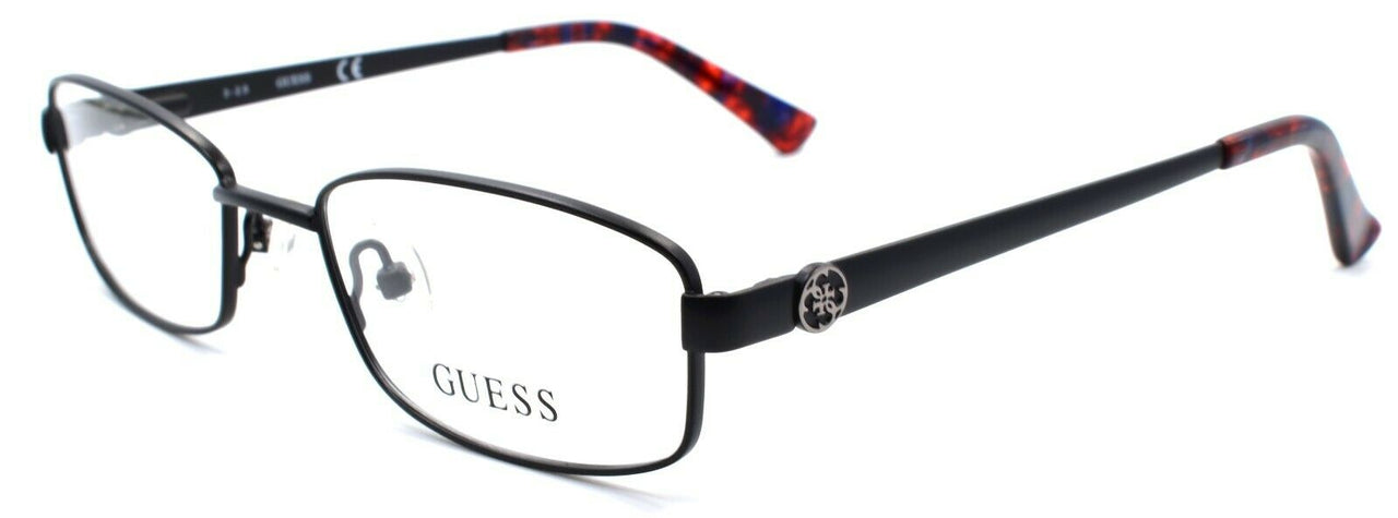 1-GUESS GU2524 002 Women's Eyeglasses Frames Petite 49-18-135 Matte Black-664689743766-IKSpecs