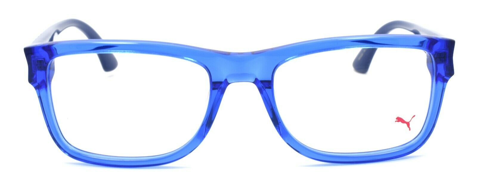 2-PUMA PU0047O 005 Men's Eyeglasses Frames 53-19-145 Blue / Black + CASE-889652015491-IKSpecs