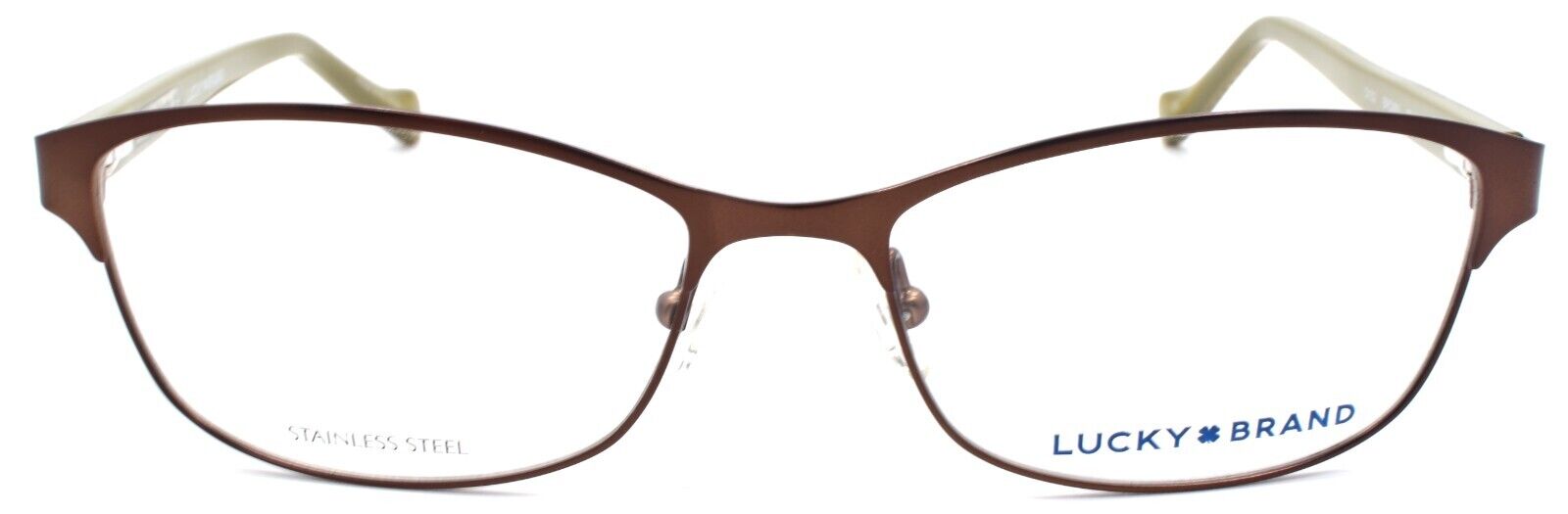 2-LUCKY BRAND D102 Women's Eyeglasses Frames 53-16-135 Brown-751286281668-IKSpecs