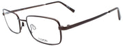 1-Flexon H6051 210 Men's Eyeglasses Frames 53-18-145 Brown Flexible Titanium-886895485531-IKSpecs
