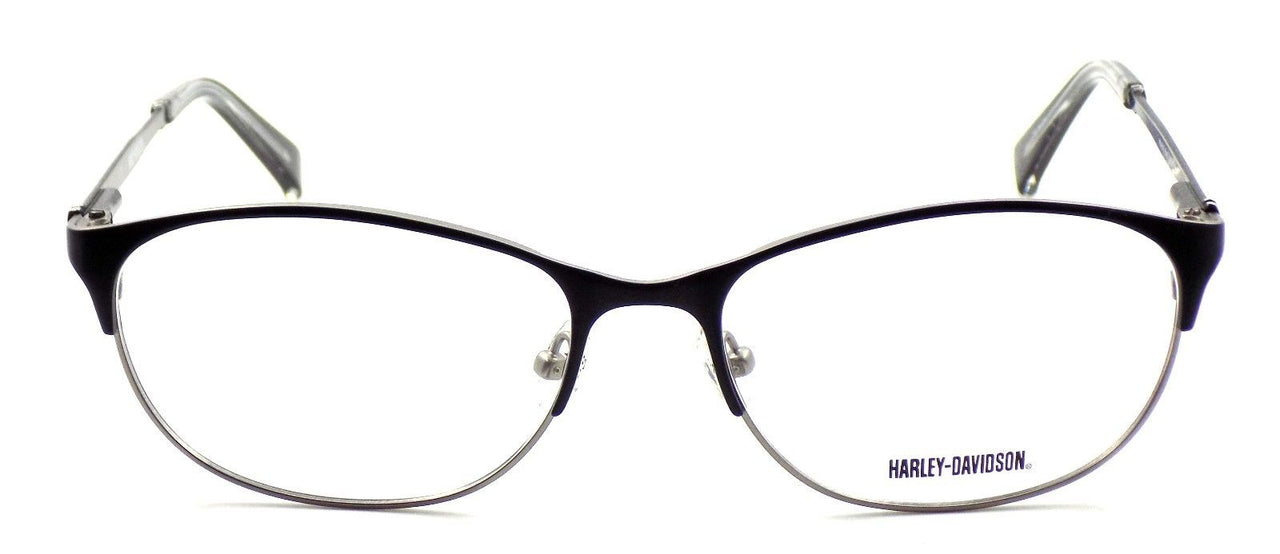 2-Harley Davidson HD516 BLK Women's Eyeglasses Frames LARGE 57-17-140 Black + CASE-715583539334-IKSpecs