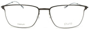 2-Marchon Airlock Pure P-4004 035 Men's Eyeglasses Titanium 54-17-145 Gunmetal-886895473118-IKSpecs
