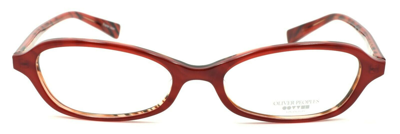 2-Oliver Peoples Ninette SUNST Eyeglasses Frames PETITE 48-16-135 Red JAPAN-827934066205-IKSpecs
