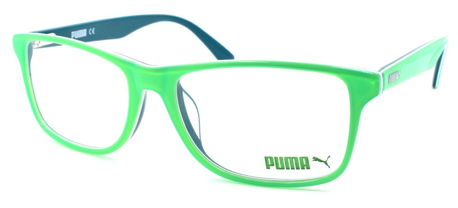 1-PUMA PU0108OA 006 Men's Eyeglasses Frames 56-17-145 Green-889652063140-IKSpecs