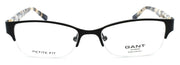 2-GANT GW Eliza 002 Women's Half-rim Eyeglasses Frames PETITE 48-16-135 Black-664689751037-IKSpecs