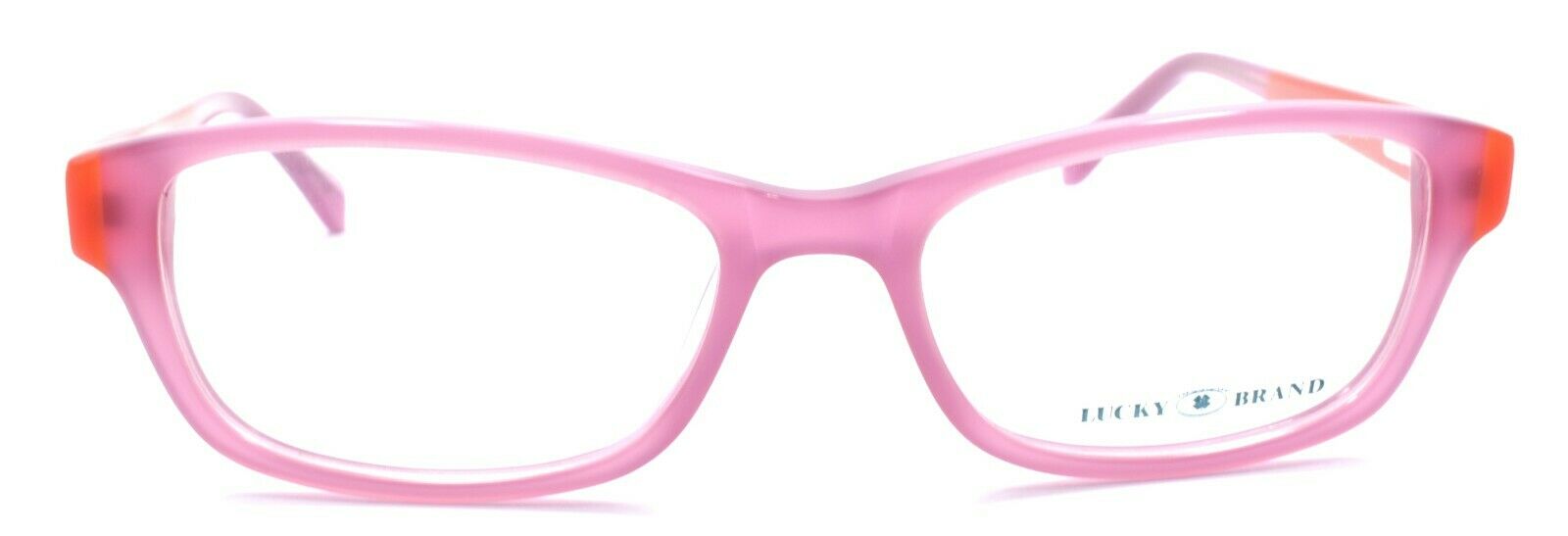 2-LUCKY BRAND Favorite Eyeglasses Frames SMALL 49-16-130 Pink + CASE-751286228137-IKSpecs