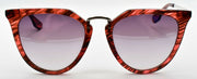2-McQ Alexander McQueen MQ0086S 005 Women's Sunglasses Havana / Mirrored-889652089553-IKSpecs