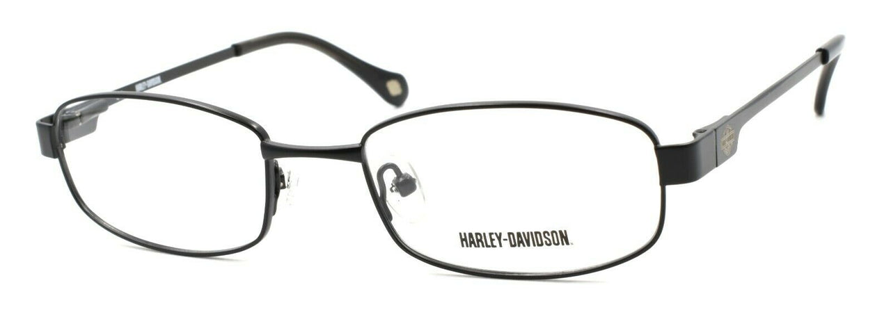 1-Harley Davidson HDT115 BLK Eyeglasses Frames SMALL 49-19-130 Black + CASE-715583246362-IKSpecs