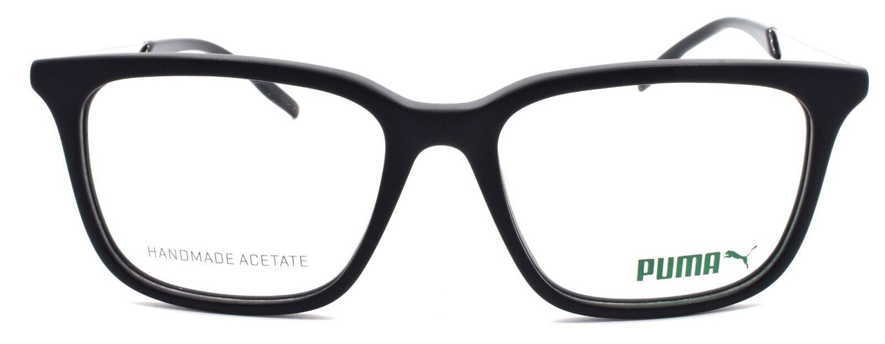 2-PUMA PE0134O 001 Eyeglasses Frames 52-16-135 Black / Ruthenium-889652290799-IKSpecs