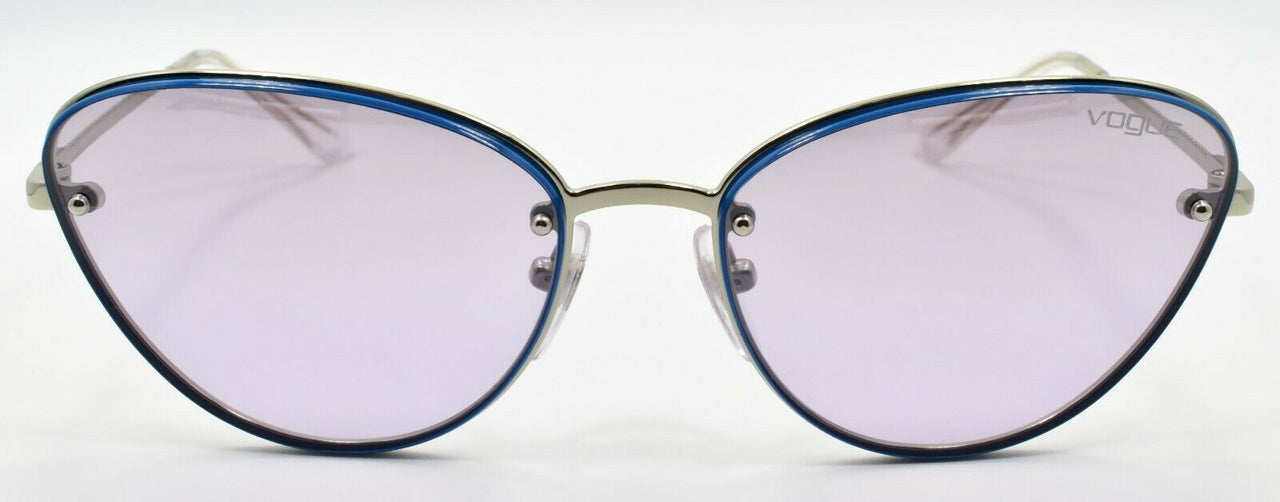 2-Vogue VO4111S 323/7A Women's Sunglasses Cat Eye Silver / Violet Silver Mirrored-8053672968811-IKSpecs