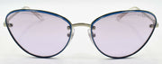 2-Vogue VO4111S 323/7A Women's Sunglasses Cat Eye Silver / Violet Silver Mirrored-8053672968811-IKSpecs