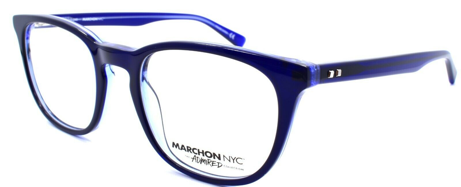 1-Marchon M3506 412 Men's Eyeglasses Frames 51-20-140 Navy-886895483469-IKSpecs