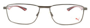 2-PUMA PU0065O 002 Men's Eyeglasses Frames 54-16-140 Ruthenium / Red + CASE-889652028248-IKSpecs