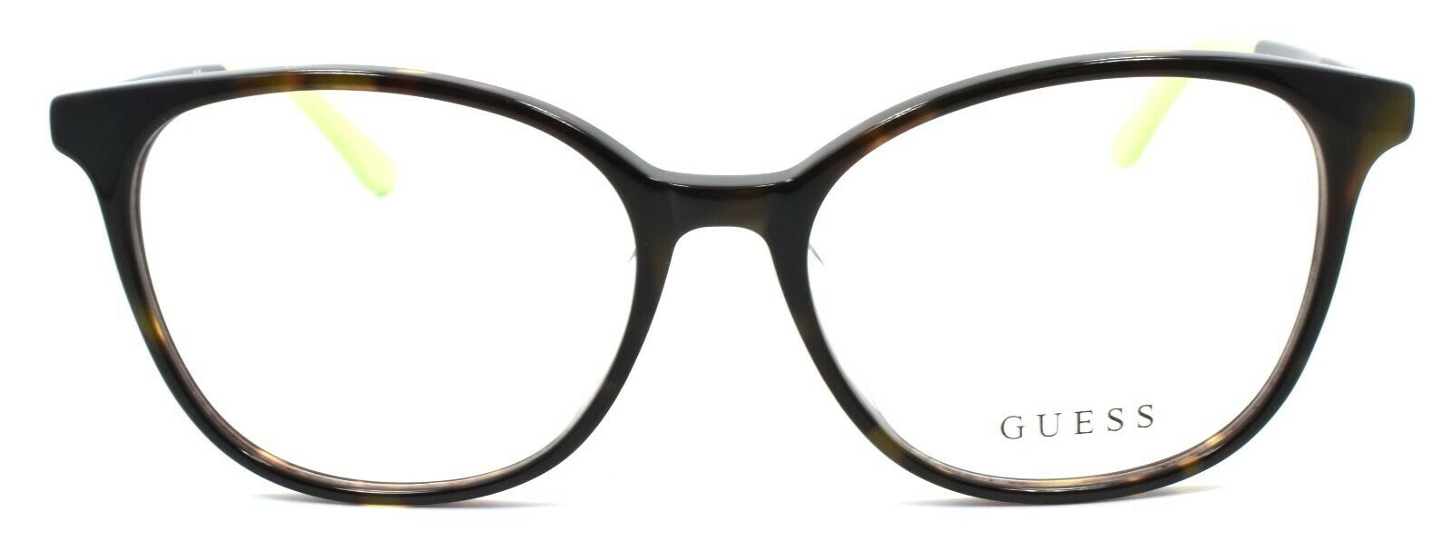 2-GUESS GU2698-F 056 Women's Eyeglasses Frames Cat Eye Asian Fit 53-16-140 Havana-889214022196-IKSpecs
