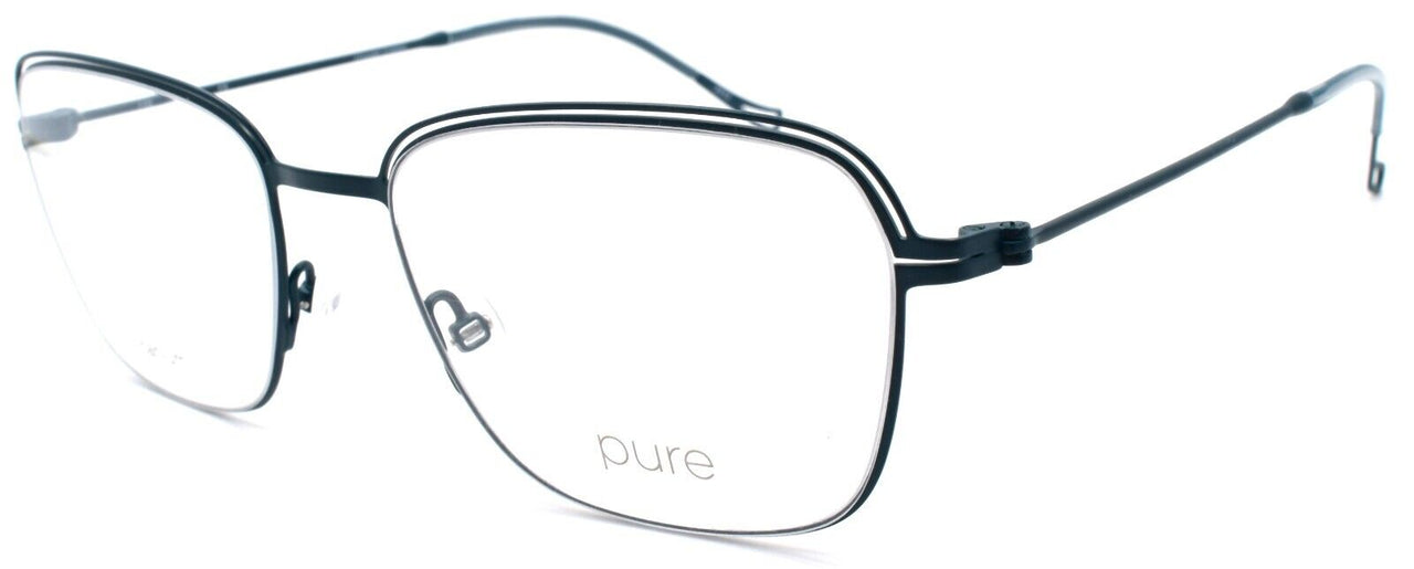1-Airlock Pure P-5005 320 Women's Eyeglasses Titanium 53-18-135 Satin Teal-886895489409-IKSpecs
