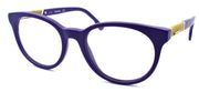 1-Diesel DL5156 082 Women's Eyeglasses Frames 51-19-145 Matte Violet / Brown Denim-664689707867-IKSpecs