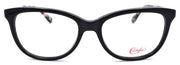 2-Candies CA0508 001 Women's Eyeglasses Frames Cat Eye 51-16-135 Black-664689933358-IKSpecs