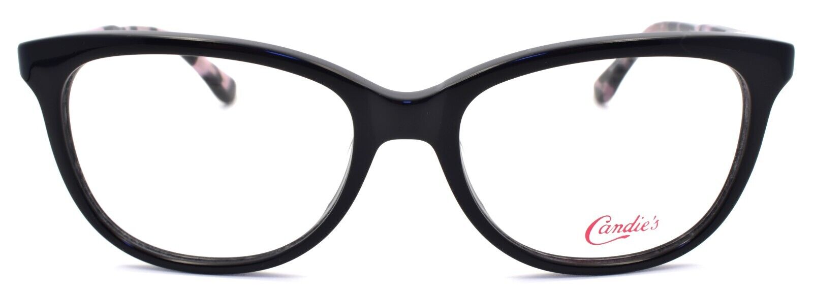 2-Candies CA0508 001 Women's Eyeglasses Frames Cat Eye 51-16-135 Black-664689933358-IKSpecs