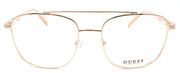 2-GUESS GU3038 028 Eye Candy Eyeglasses Frames Aviator 52-17-135 Shiny Rose Gold-889214013118-IKSpecs