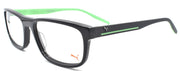 1-PUMA PU0275O 004 Men's Eyeglasses Frames 57-18-150 Gray / Green-889652289229-IKSpecs