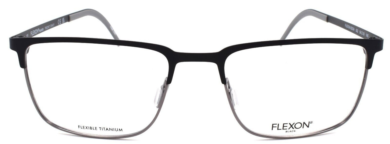 2-Flexon B2034 002 Men's Eyeglasses Matte Black 54-18-145 Flexible Titanium-883900208178-IKSpecs