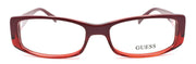 2-GUESS GU2409 RD Women's Eyeglasses Frames 53-16-140 Red + CASE-715583959828-IKSpecs