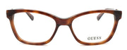 2-GUESS GU2492 052 Women's Eyeglasses Frames 52-16-135 Dark Havana Brown + CASE-664689697434-IKSpecs