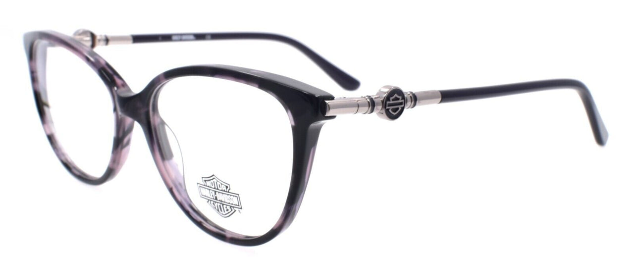 Harley Davidson HD0562 001 Women's Eyeglasses Frames Cat Eye 52-15-140 Black