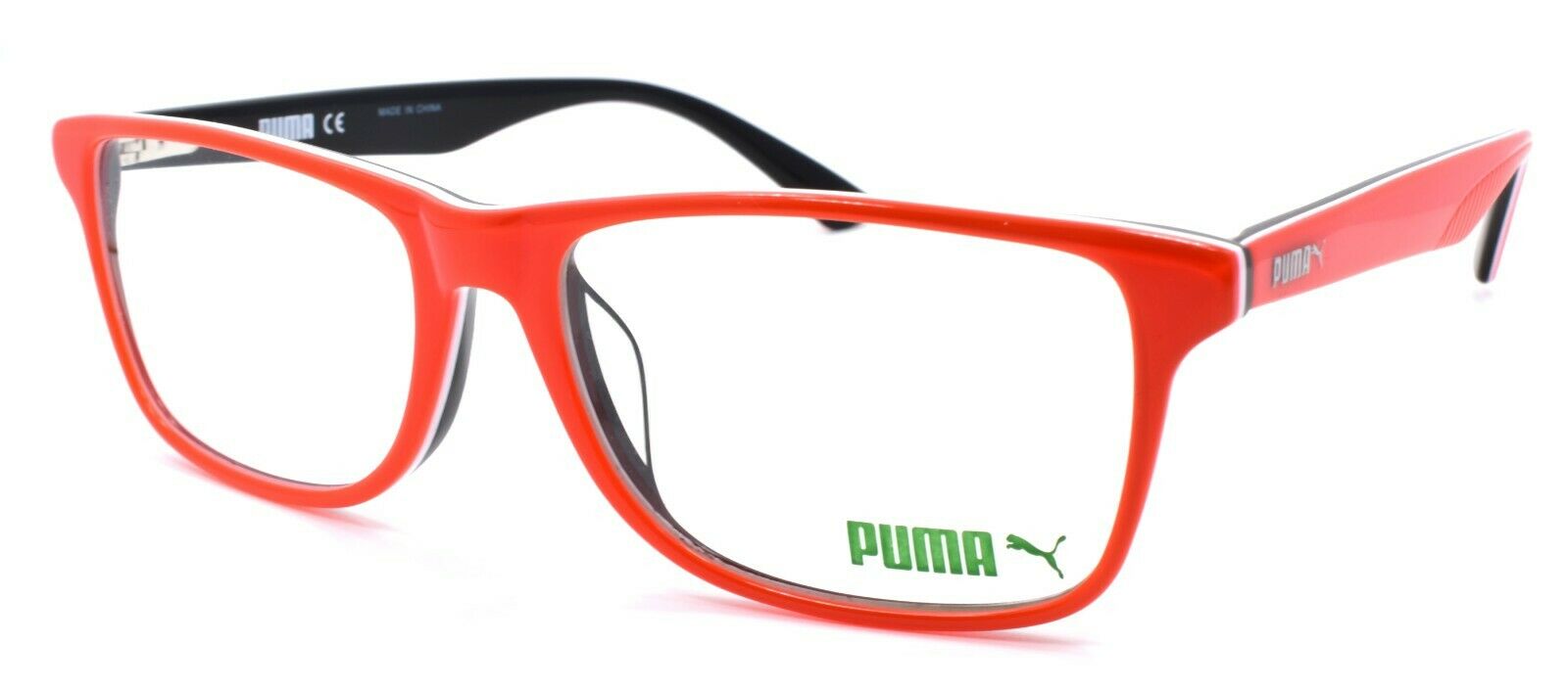 1-PUMA PU0108OA 003 Men's Eyeglasses Frames 56-17-145 Red-889652063119-IKSpecs