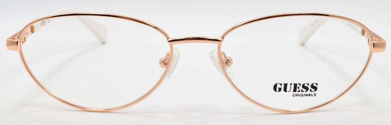 2-GUESS GU8238 028 Eyeglasses Frames 55-16-140 Shiny Rose Gold-889214282637-IKSpecs