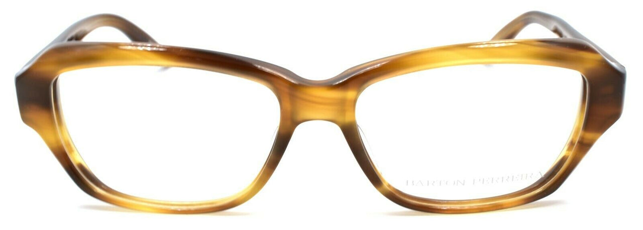 2-Barton Perreira Corday UMT Women's Eyeglasses Frames 52-16-140 Umber Tortoise-672263037866-IKSpecs