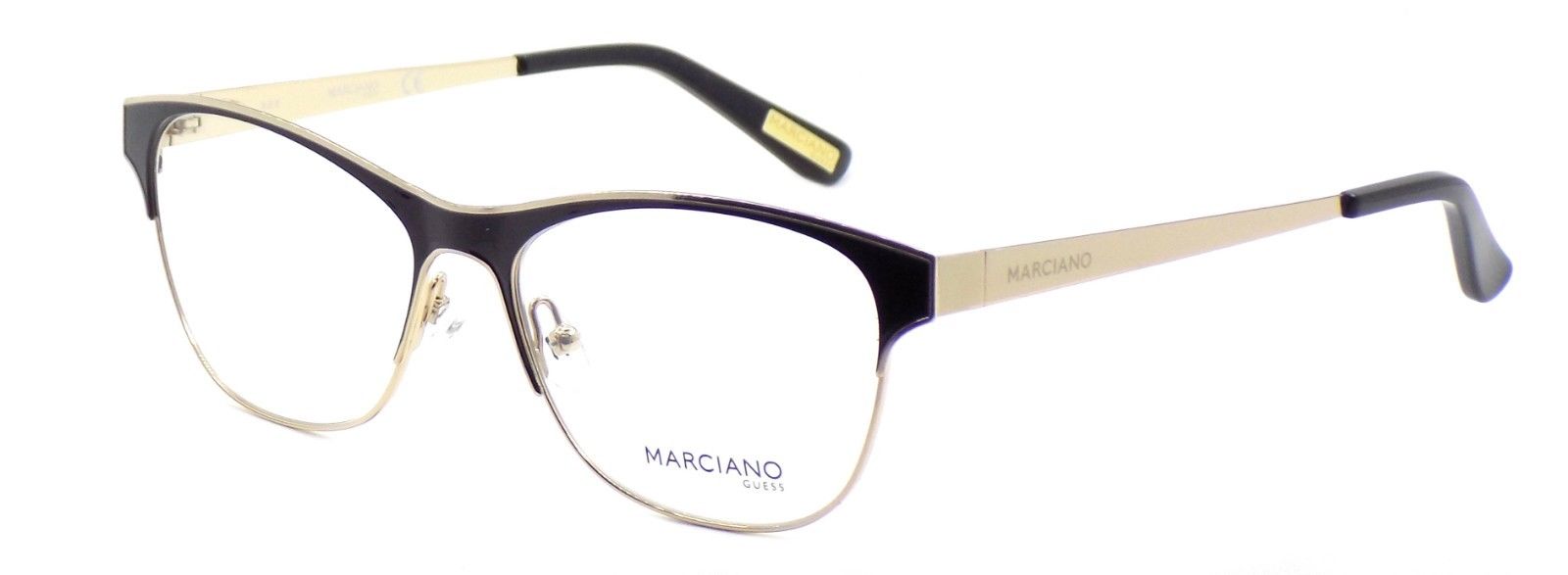1-GUESS by Marciano GM0278 005 Women's Eyeglasses Frames 53-15-135 Shiny Black-664689773015-IKSpecs