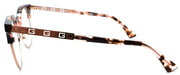 3-GUESS GU2744 005 Women's Eyeglasses Frames Petite 49-19-140 Black / Rose Gold-889214111180-IKSpecs