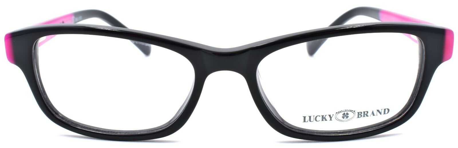 2-LUCKY BRAND Favorite Kids Eyeglasses Frames 46-15-125 Black-751286228076-IKSpecs