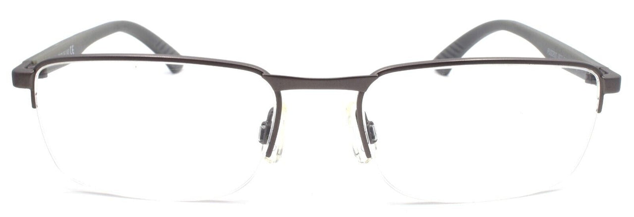 2-PUMA PU0020O 007 Men's Eyeglasses Frames Half-Rim 54-18-140 Ruthenium / Gray-889652001869-IKSpecs