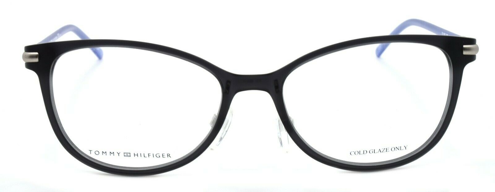 2-TOMMY HILFIGER TH 1398 R3B Women's Eyeglasses Frames 52-17-140 Gray / Blue +CASE-827886446322-IKSpecs