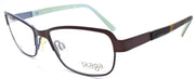 1-Skaga 3871 Lotta 5201 Women's Eyeglasses Frames TITANIUM 51-16-130 Brown-Does not apply-IKSpecs