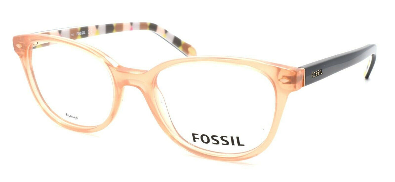 1-Fossil FOS 6053 MAL Women's Eyeglasses Frames 50-18-140 Opal Peach + CASE-716737756898-IKSpecs